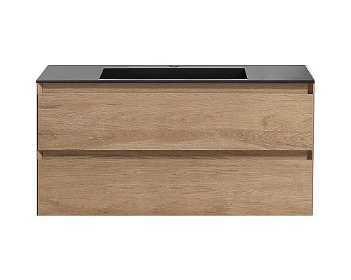 Заказать Тумба под раковину Vincea Luka 100 VMC-2L100NO подвесная N.Oak в магазине сантехники Santeh-Crystal.ru
