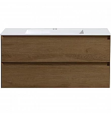 Тумба под раковину Vincea Luka 100 VMC-2L100TO подвесная T.Oak