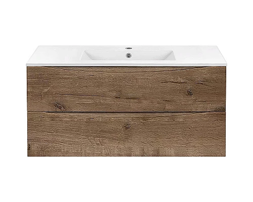 Заказать Тумба под раковину Vincea Mia 100 VMC-2MC100VO подвесная V.Oak в магазине сантехники Santeh-Crystal.ru