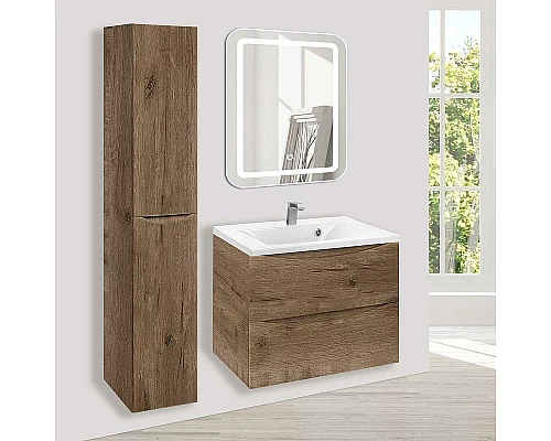 Приобрести Тумба под раковину Vincea Mia 65 VMC-2MA650VO подвесная V.Oak в магазине сантехники Santeh-Crystal.ru