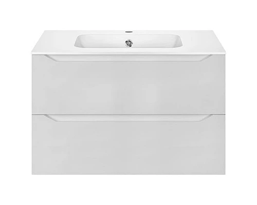 Купить Тумба под раковину Vincea Norma VMC-2N800GW подвесная G.White в магазине сантехники Santeh-Crystal.ru