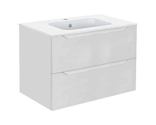 Купить Тумба под раковину Vincea Norma VMC-2N800GW подвесная G.White в магазине сантехники Santeh-Crystal.ru