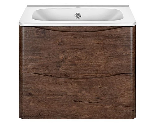 Купить Тумба под раковину Vincea Paola VMC-2P600RW подвесная R.Wood в магазине сантехники Santeh-Crystal.ru