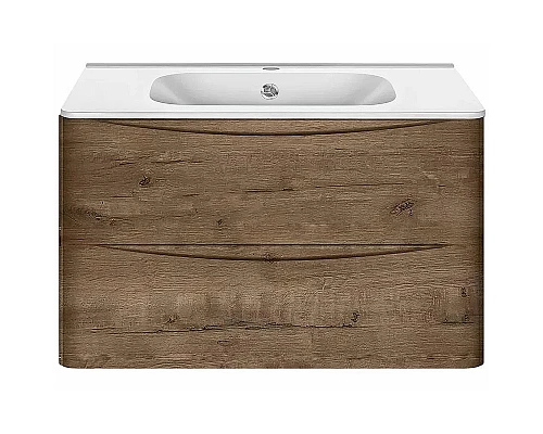 Приобрести Тумба под раковину Vincea Paola 80 VMC-2P800VO подвесная V.Oak в магазине сантехники Santeh-Crystal.ru