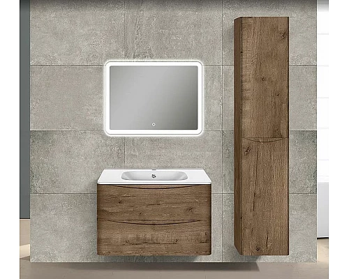 Приобрести Тумба под раковину Vincea Paola 80 VMC-2P800VO подвесная V.Oak в магазине сантехники Santeh-Crystal.ru