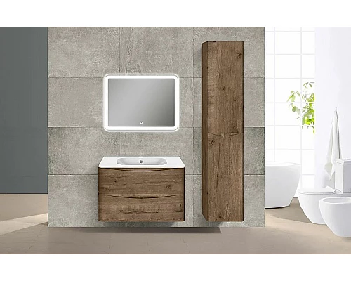 Приобрести Тумба под раковину Vincea Paola 80 VMC-2P800VO подвесная V.Oak в магазине сантехники Santeh-Crystal.ru