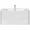 Тумба под раковину Vincea Paola 100 VMC-2P100GW подвесная G.White
