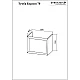 Купить Тумба под раковину Бриклаер Берлин 70 4627125416071 подвесная Белый глянец в магазине сантехники Santeh-Crystal.ru