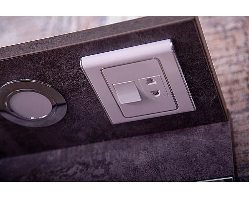 Купить Зеркало Бриклаер Чили 55 4627125415159 с подсветкой Цемент в магазине сантехники Santeh-Crystal.ru