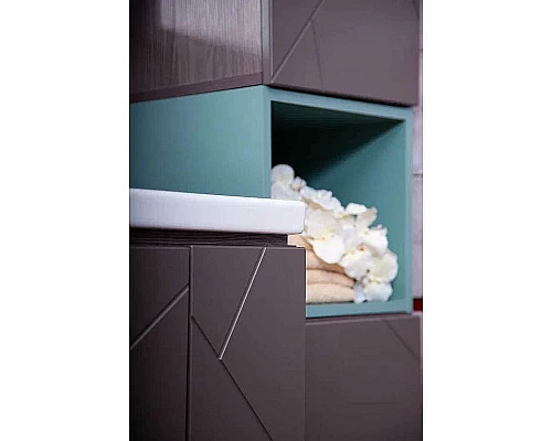 Купить Ниша для пенала Бриклаер Кристалл 35 4627125414497 Муссон в магазине сантехники Santeh-Crystal.ru