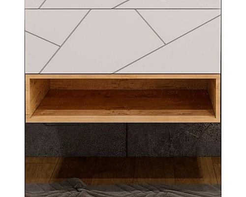 Заказать Ниша для тумбы Бриклаер Кристалл 80 4627125415906 Дуб Бунратти в магазине сантехники Santeh-Crystal.ru