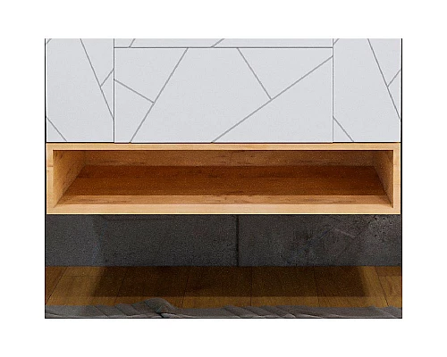 Заказать Ниша для тумбы Бриклаер Кристалл 100 4627125415869 Дуб Бунратти в магазине сантехники Santeh-Crystal.ru