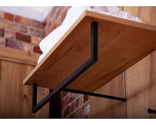 Приобрести Полка Бриклаер Лофт 60 4627125414145 Метрополитен грей в магазине сантехники Santeh-Crystal.ru