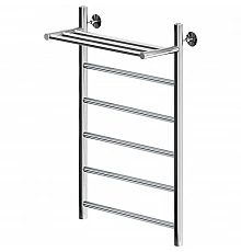 Водяной полотенцесушитель Aquanet Mauro 80x50 282321 с полкой Хром
