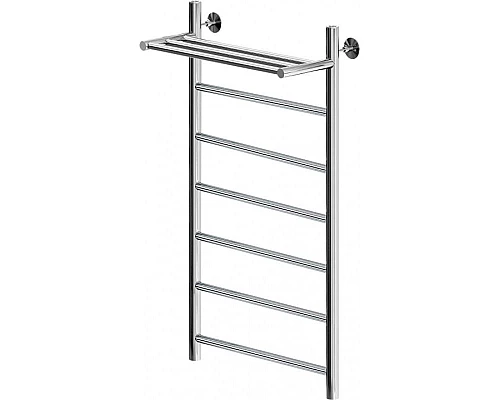 Купить Водяной полотенцесушитель Aquanet Mauro 100x50 282322 с полкой Хром в магазине сантехники Santeh-Crystal.ru