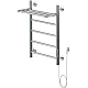 Купить Электрический полотенцесушитель Aquanet Mauro 60х40 R 282005 с полкой Хром в магазине сантехники Santeh-Crystal.ru