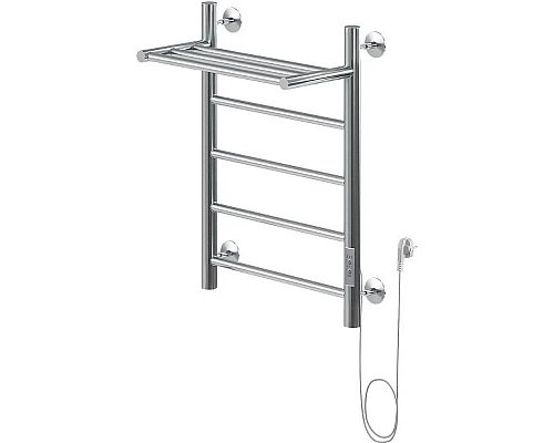 Заказать Электрический полотенцесушитель Aquanet Mauro 60х50 R 282006 с полкой Хром в магазине сантехники Santeh-Crystal.ru