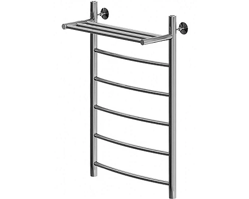 Заказать Водяной полотенцесушитель Aquanet Romeo 80x50 266729 с полкой Хром в магазине сантехники Santeh-Crystal.ru