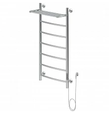 Электрический полотенцесушитель Aquanet Romeo 100х50 R 281992 с полкой Хром