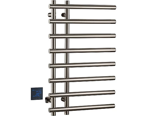 Купить Электрический полотенцесушитель Boheme Uno 722-NB Никель в магазине сантехники Santeh-Crystal.ru