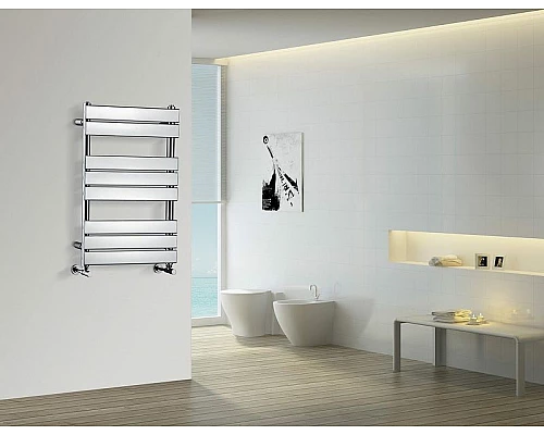 Купить Водяной полотенцесушитель Boheme Venturo 720-CR Хром в магазине сантехники Santeh-Crystal.ru