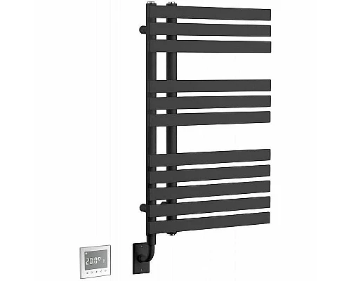 Купить Электрический полотенцесушитель Boheme Venturo 721-B Черный матовый в магазине сантехники Santeh-Crystal.ru