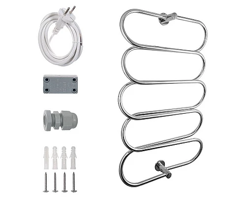 Купить Электрический полотенцесушитель Energy Aura 1000x600 EETR0AURA1006000000 Хром в магазине сантехники Santeh-Crystal.ru