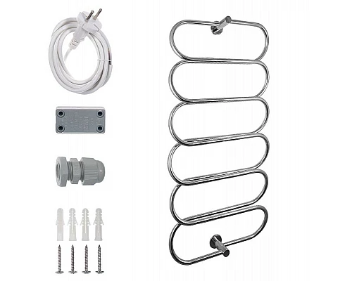 Заказать Электрический полотенцесушитель Energy Aura 1200x600 EETR0AURA1206000000 Хром в магазине сантехники Santeh-Crystal.ru