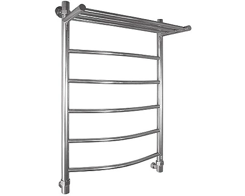 Купить Водяной полотенцесушитель Energy Classic Modus 800x500 EWTRCLASM0805010000 с полкой Хром в магазине сантехники Santeh-Crystal.ru