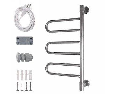 Приобрести Электрический полотенцесушитель Energy U G3K Хром в магазине сантехники Santeh-Crystal.ru