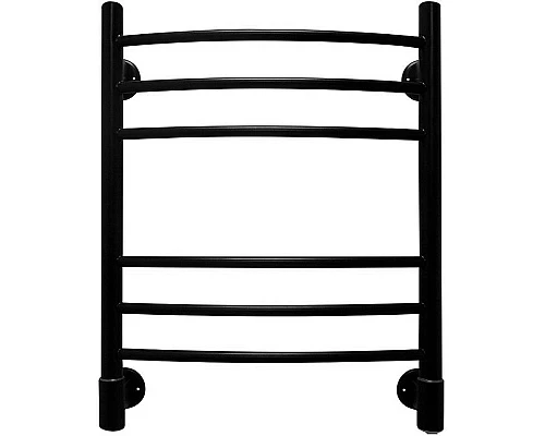 Заказать Электрический полотенцесушитель Energy Ergo 600x500 EETR0ERGO06050R905M Черный матовый RAL 9005 в магазине сантехники Santeh-Crystal.ru