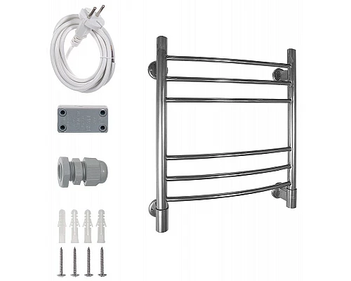 Приобрести Электрический полотенцесушитель Energy Ergo 600x500 EETR0ERGO0605000000 Хром в магазине сантехники Santeh-Crystal.ru