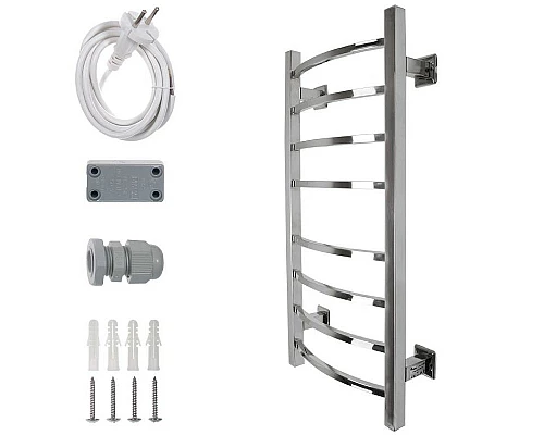 Купить Электрический полотенцесушитель Energy Grand 800x400 EETRGRAND0804000000 Хром в магазине сантехники Santeh-Crystal.ru