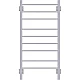 Приобрести Электрический полотенцесушитель Energy Grand P 1000x400 EETRGRANP1005000000 Хром в магазине сантехники Santeh-Crystal.ru