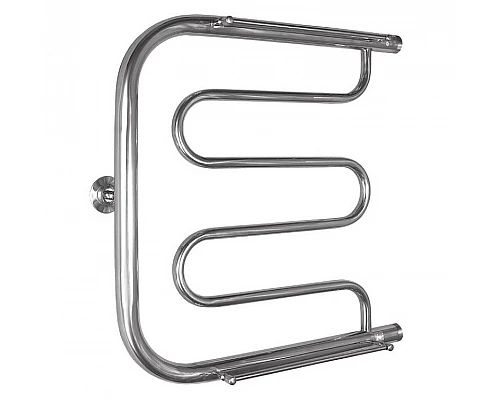 Приобрести Водяной полотенцесушитель Energy Vega 600x600 EWTR0VEGA0606000000 с полкой Хром в магазине сантехники Santeh-Crystal.ru