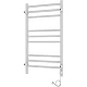 Приобрести Электрический полотенцесушитель Laris Астор ЧК9 350х700 L 73207769 Белый муар в магазине сантехники Santeh-Crystal.ru