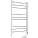 Заказать Электрический полотенцесушитель Laris Астор ЧК9 350х700 R 73207768 Белый муар в магазине сантехники Santeh-Crystal.ru