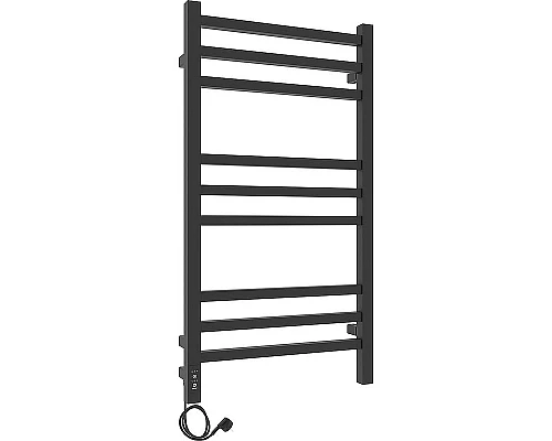 Купить Электрический полотенцесушитель Laris Астор ЧКЧ9 350х700 L 73207864 Черный муар в магазине сантехники Santeh-Crystal.ru