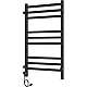 Заказать Электрический полотенцесушитель Laris Астор ЧКЧ9 350х700 R 73207865 Черный муар в магазине сантехники Santeh-Crystal.ru