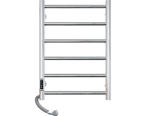 Приобрести Электрический полотенцесушитель Laris Джаз П6 400x600 L 73207469 Хром в магазине сантехники Santeh-Crystal.ru
