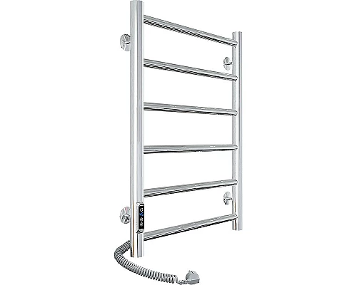 Приобрести Электрический полотенцесушитель Laris Джаз П6 400x600 L 73207469 Хром в магазине сантехники Santeh-Crystal.ru