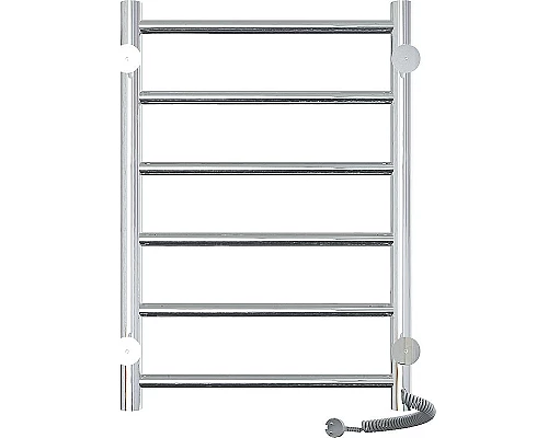 Приобрести Электрический полотенцесушитель Laris Джаз П6 400x600 L 73207469 Хром в магазине сантехники Santeh-Crystal.ru
