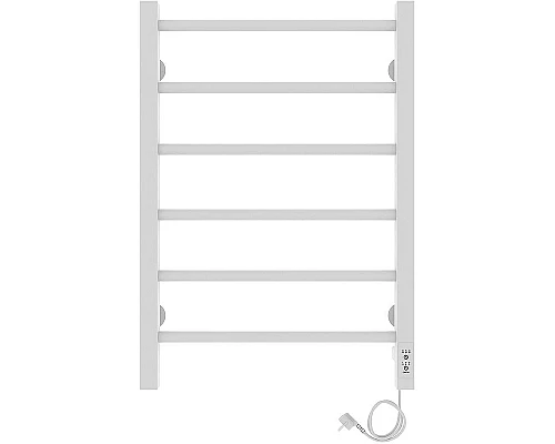 Заказать Электрический полотенцесушитель Laris Феличия ЧК6 400х600 R 73207588 Белый муар в магазине сантехники Santeh-Crystal.ru