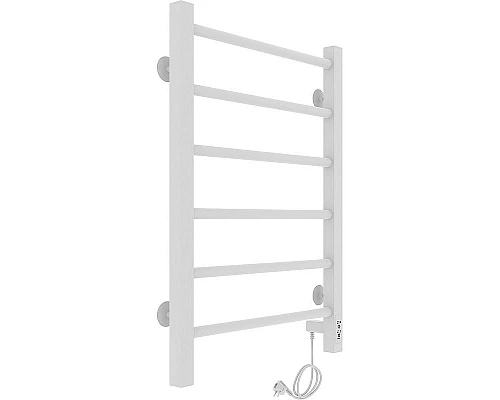 Заказать Электрический полотенцесушитель Laris Феличия ЧК6 400х600 R 73207588 Белый муар в магазине сантехники Santeh-Crystal.ru