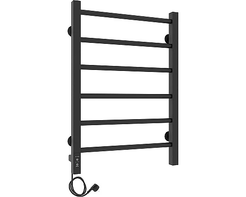 Заказать Электрический полотенцесушитель Laris Феличия ЧКЧ6 400х600 L 73207610 Черный муар в магазине сантехники Santeh-Crystal.ru