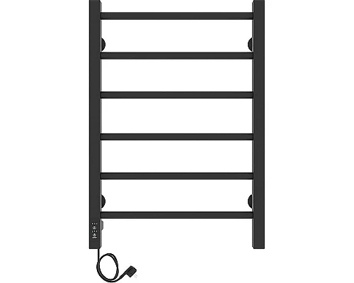 Заказать Электрический полотенцесушитель Laris Феличия ЧКЧ6 400х600 L 73207610 Черный муар в магазине сантехники Santeh-Crystal.ru