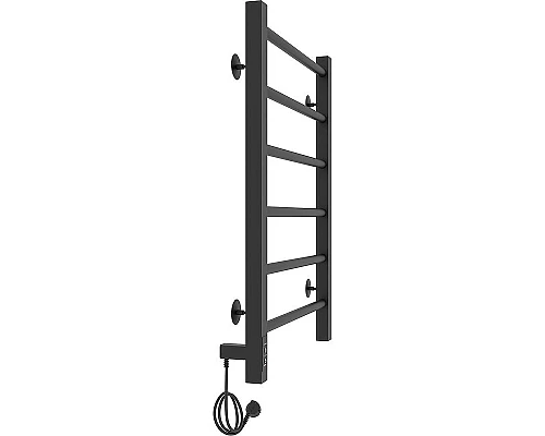 Заказать Электрический полотенцесушитель Laris Феличия ЧКЧ6 400х600 L 73207610 Черный муар в магазине сантехники Santeh-Crystal.ru