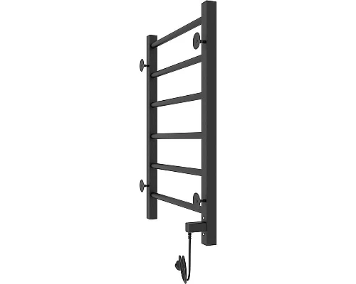 Заказать Электрический полотенцесушитель Laris Феличия ЧКЧ6 400х600 L 73207610 Черный муар в магазине сантехники Santeh-Crystal.ru