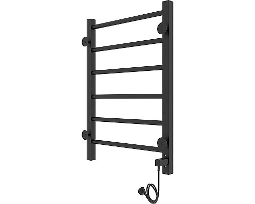Заказать Электрический полотенцесушитель Laris Феличия ЧКЧ6 400х600 L 73207610 Черный муар в магазине сантехники Santeh-Crystal.ru