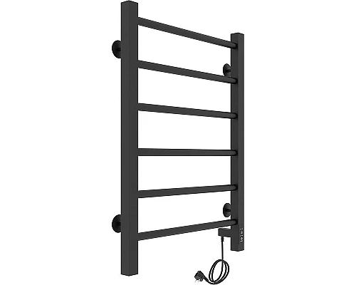 Купить Электрический полотенцесушитель Laris Феличия ЧКЧ6 400х600 R 73207611 Черный муар в магазине сантехники Santeh-Crystal.ru